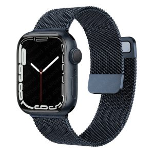 Midnight Blue Milanese Loop