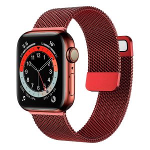 Red Milanese Loop