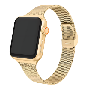 Gold Slim Milanese For Apple Watch