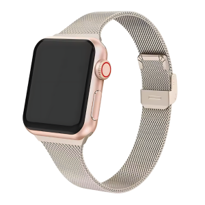 Vintage Gold Slim Milanese For Apple Watch