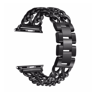 Lux Double Chain Link Strap For Apple Watch