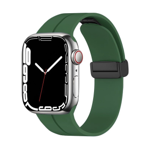 Magnetic Silicone Buckle Band For Apple Watch