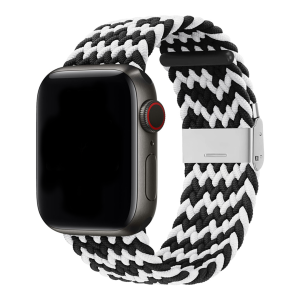 Zigzag Wavy Braided Buckle Apple Watch Straps